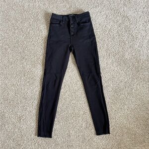 Just Black High Rise Women's Jeans - Black